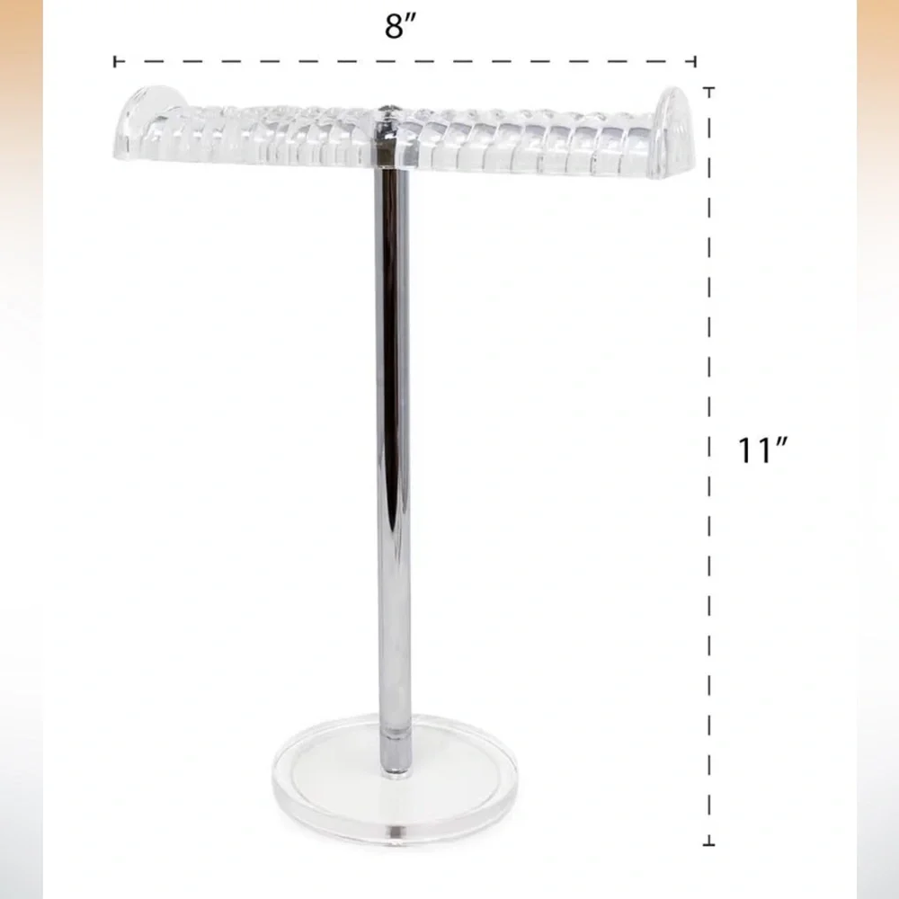 Isaac Jacobs Organizer Acrylic Necklace & Bracelet Holder